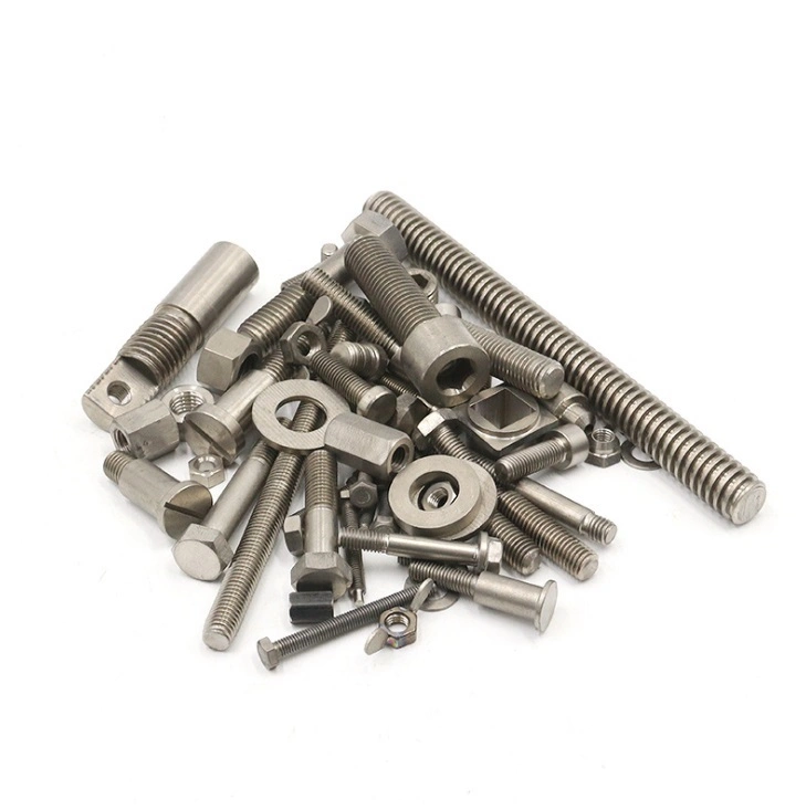 Titanium Alloy Products Titanium Fastener Screw