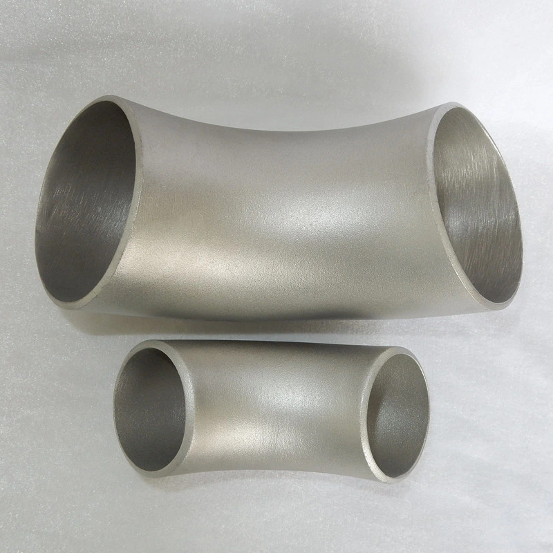 ASTM B363 Industrial Titanium Welded Pipe Fittings Elbow for Chemical